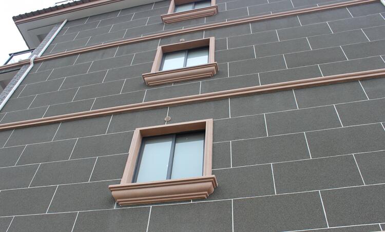 云溪自建別墅文化石、整體磚案例