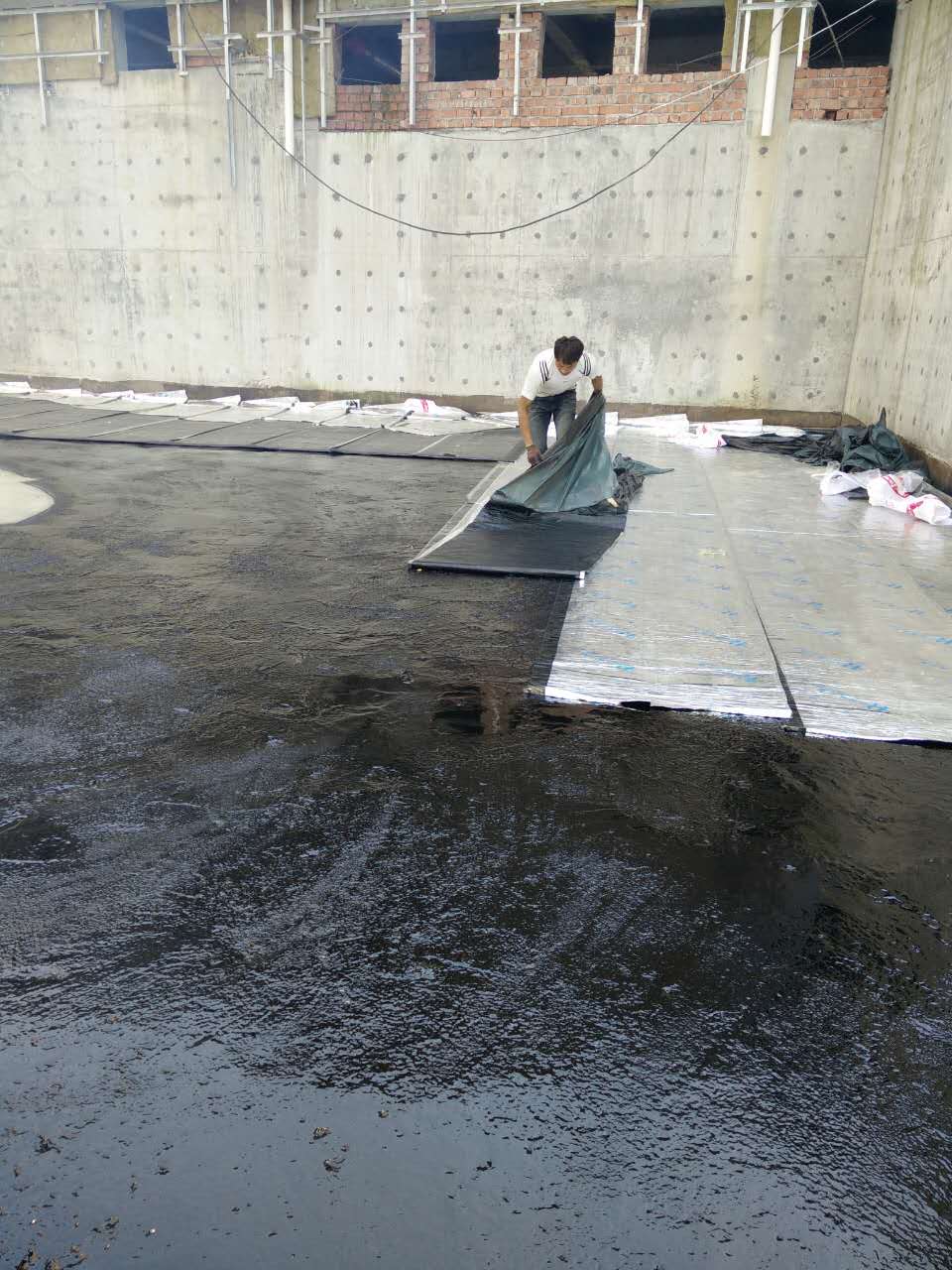 建德市金色陽光非固化、自粘卷材案例